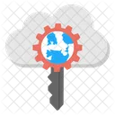 Protected Cloud Storage Icon