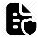 Protected File Secure File Protected Document Icon