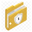 Data Protection Lock Folder Folder Security Icon