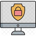 Protected laptop  Icon