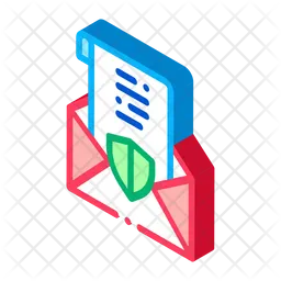 Protected Letter  Icon