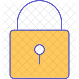 Protected lock  Icon