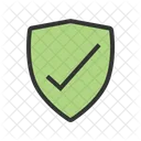Protected shield  Icon