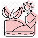 Protecting Nature Color Shadow Thinline Icon 아이콘