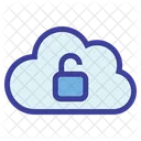 Protection Cloud Security Icon