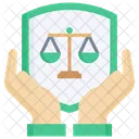 Protection Law Justice Scale Icon