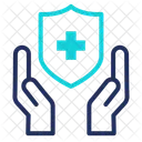 Protection Shield Hand Icon