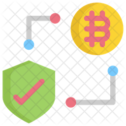 Bitcoin Protection Icon
