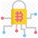 Protection des bitcoins  Icône