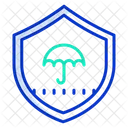 Protection Shield Umbrella Shield Icon
