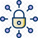 Protection Padlock Keys Icon
