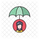 Umbrella Profile User Icon