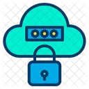 Protected Cloud Secure Cloud Security Icon