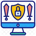 Protection Access Restriction Computer Security Icon