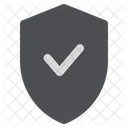 Protection Shield Safety Icon