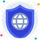 Protection Internet Global Icon