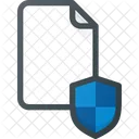 Protection Shield Paper Icon