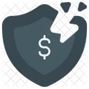 Protection Broken Shield Icon