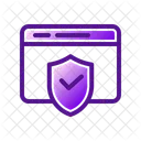 Shield Website Protection Icon