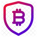 Protection Shield Blockchain Icon
