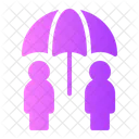 Protection Umbrella Guarantee Icon