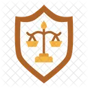 Protection Law Justice Icon