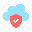 Cloud Protection Securite Icon