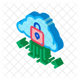 Protection Cloud  Icon