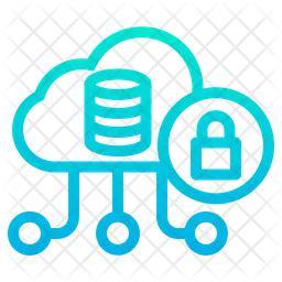 Protection Cloud Data  Icon