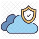 Protection Cloud Server Icon