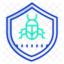 Bouclier De Protection Contre Les Virus Protection Contre Les Virus Protection Contre Les Bugs Icône