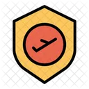 Flight Protection Safety Icon