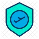 Flight Protection Safety Icon