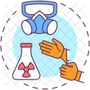 Protection from toxic chemicals  Icon