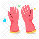 Protection Gloves Gardening Gloves Mitts Icon