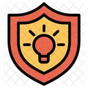 Shield Protected Idea Secure Idea Icon