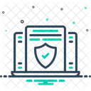 Protection Security Safety Icono