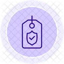 Protection Label Line Icon Icon