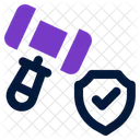 Protection Law Safeguard Secure Icon