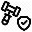Protection Law Safeguard Secure Icon