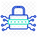 Verrouillage Par Mot De Passe De Protection Reseau De Verrouillage Connexion De Securite Icône