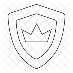 Protection of royalty  Icon