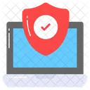 Ordinateur Portable Securite Protection Icon