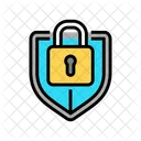 Protection Padlock Shield Lock Protective Shield Icon