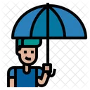 Parapluie Meteo Pluie Icon