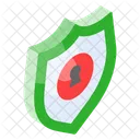 Protection Shield Keyhole Icon