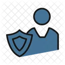 Protection Shield Antivirus Firewall Icon