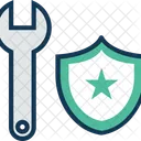 Protection Shield And Icon