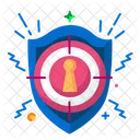 Virus Target Infection Icon