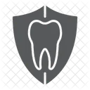 Protection Shield Tooth Icon